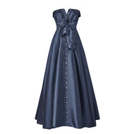 Alexis Mabille Bow Bustier Gown